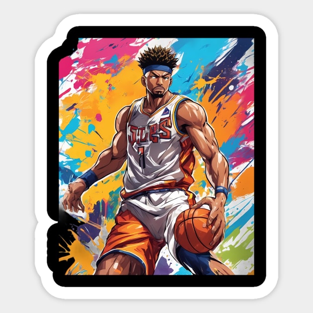 baskeball league Sticker by animegirlnft